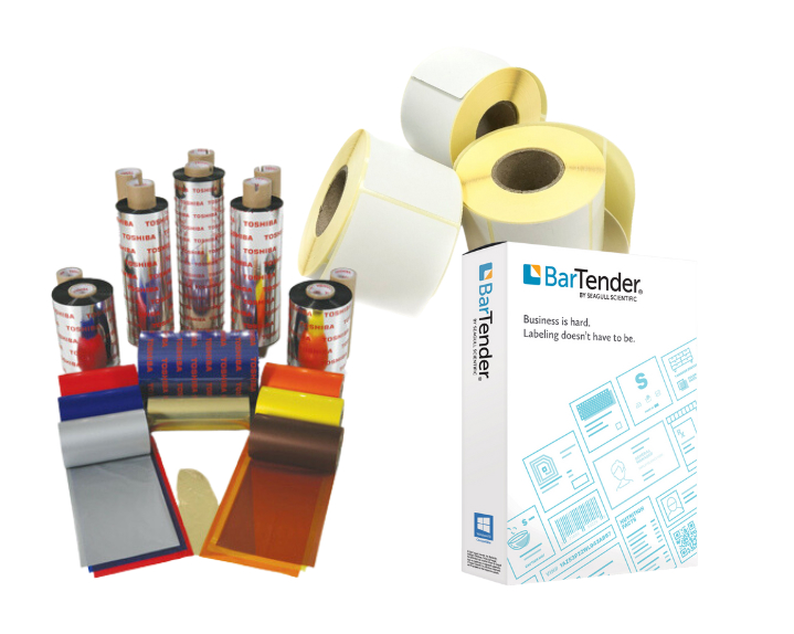Ribbon, etiquetas y BarTender